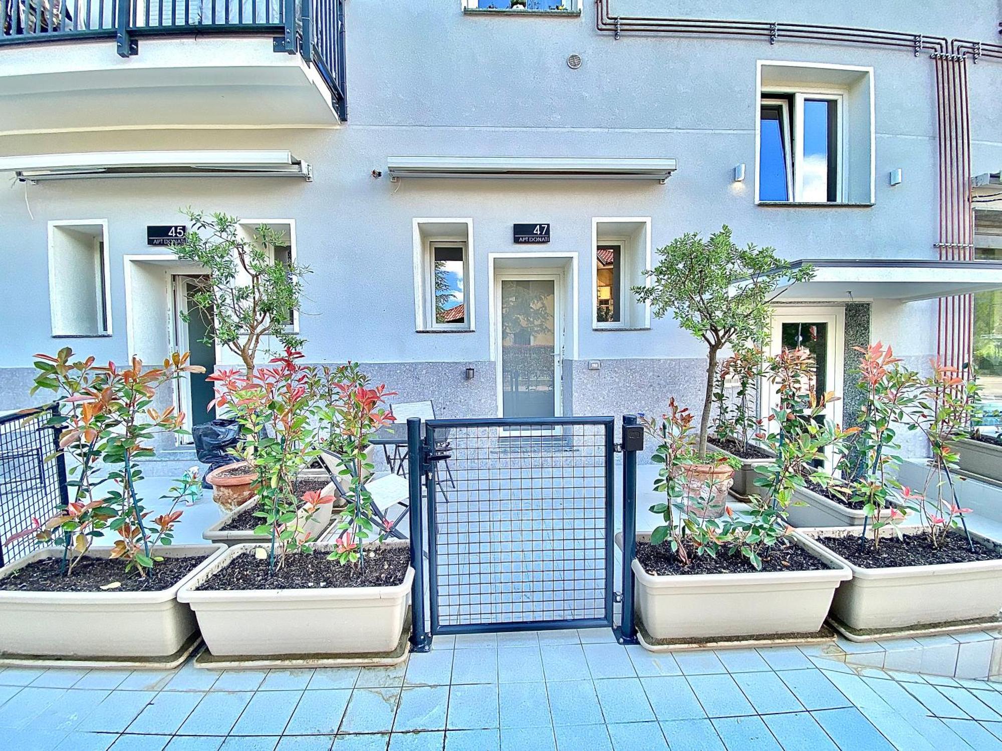 Apt Donati Home, Modernita E Comfort Con Parcheggio Gratuito Privato E Spazio Esterno Privato Cassano dʼAdda Екстериор снимка